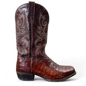 Mens Dan Post Caiman Western Boots size 11.5 D